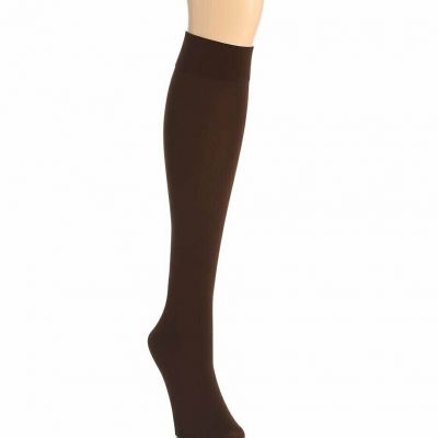 DKNY 00996 Women's Microfiber Knee Highs One Size